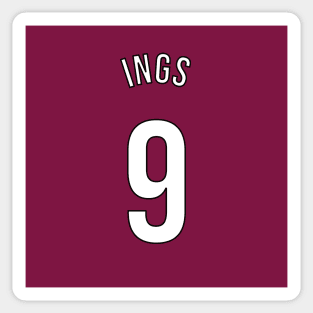 Ings 9 Home Kit - 22/23 Season Sticker